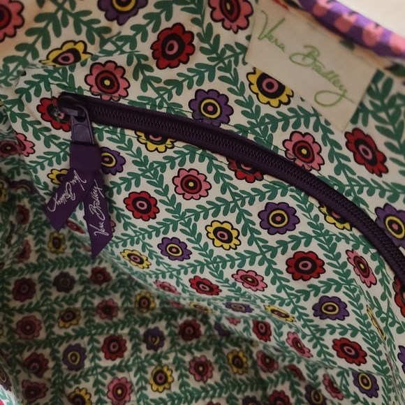 Vera Bradley Purse w/ matching wallet - Picture 6 of 16